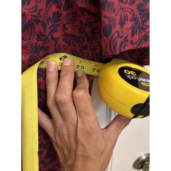 Hawaiian Heritage Shirt Mens Large Allan James Floral Button Up Made in Hawaii - Picture 9 of 10